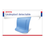 Vista frontale della confezione di Leukoplast detectable