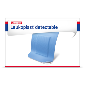 Kuva Leukoplast Detectablen tuotepakkauksen etuosasta
