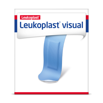 Packshot front view of Leukoplast Visual