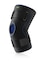 Neoprene-free Actimove Sports Edition Knee Brace Wrap Around with Simple Hinges and Condyle Pads in black
