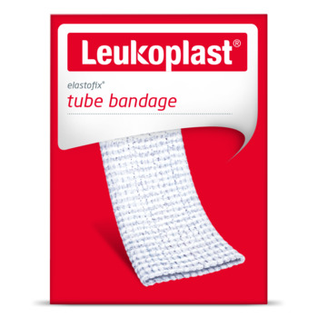 Vista frontale della confezione di Leukoplast Elastofix