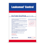 Imagen frontal del paquete de Leukomed control