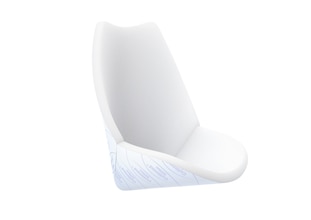 Image showing Cutimed® Siltec® Heel 3D from the side 