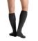
Close-up side view of a person
wearing JOBST for men Explore Knee High Closed Toe Dark Grey