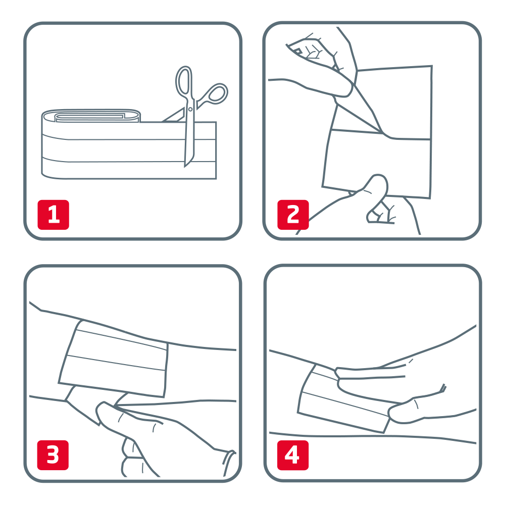 Leukoplast Elastic – Pansements Extensibles – Pour Doigts, Coudes, Genoux – Sans Latex, Absorbants – Boîte De 20