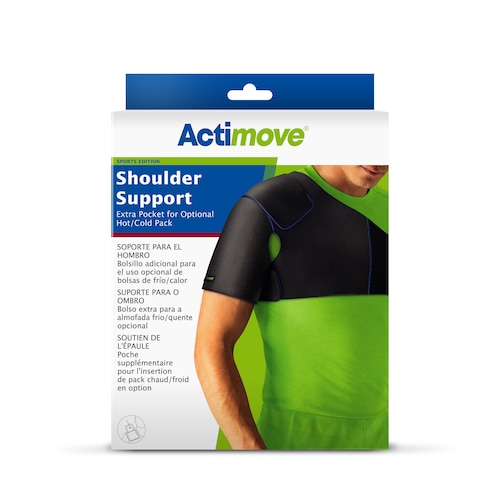 Pack of Actimove Sports Edition Shoulder Support with Extra Pocket for Optional Hot/Cold Pack
