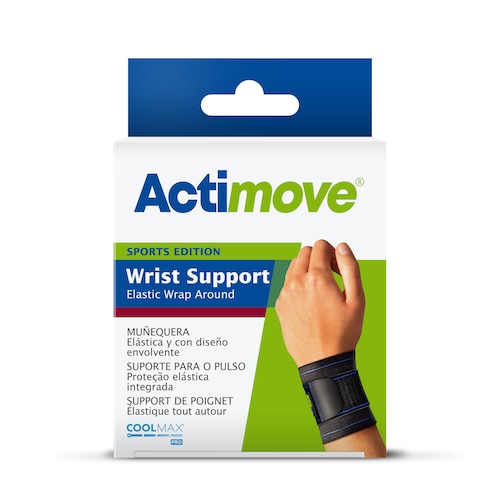 Pack of Actimove Sports Edition Wrist Support Elastic Wrap Around

