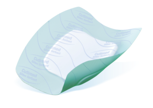 Image showing Cutimed® Siltec® Sorbact® from the top 