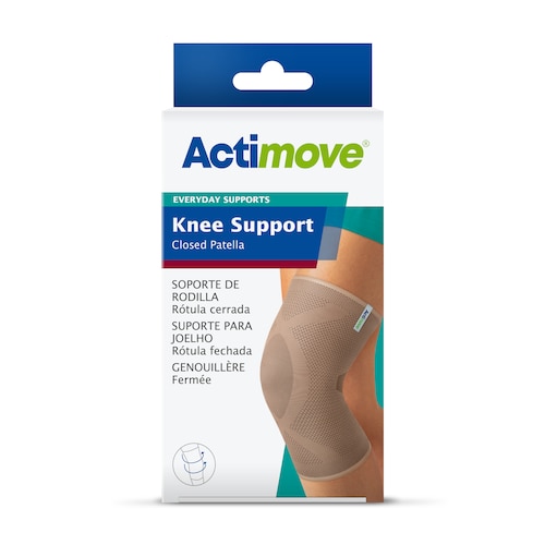 Confezione della ginocchiera chiusa alla rotula Actimove Everyday Supports 
