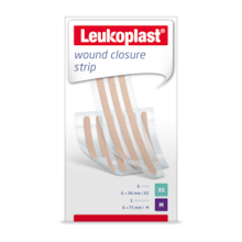 Packshot Vorderseite Leukoplast wound closure strip
