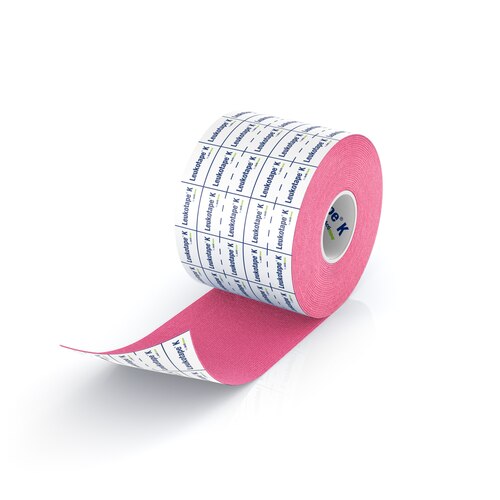 Roll of black Leukotape K by Actimove kinesiology tape for muscular support