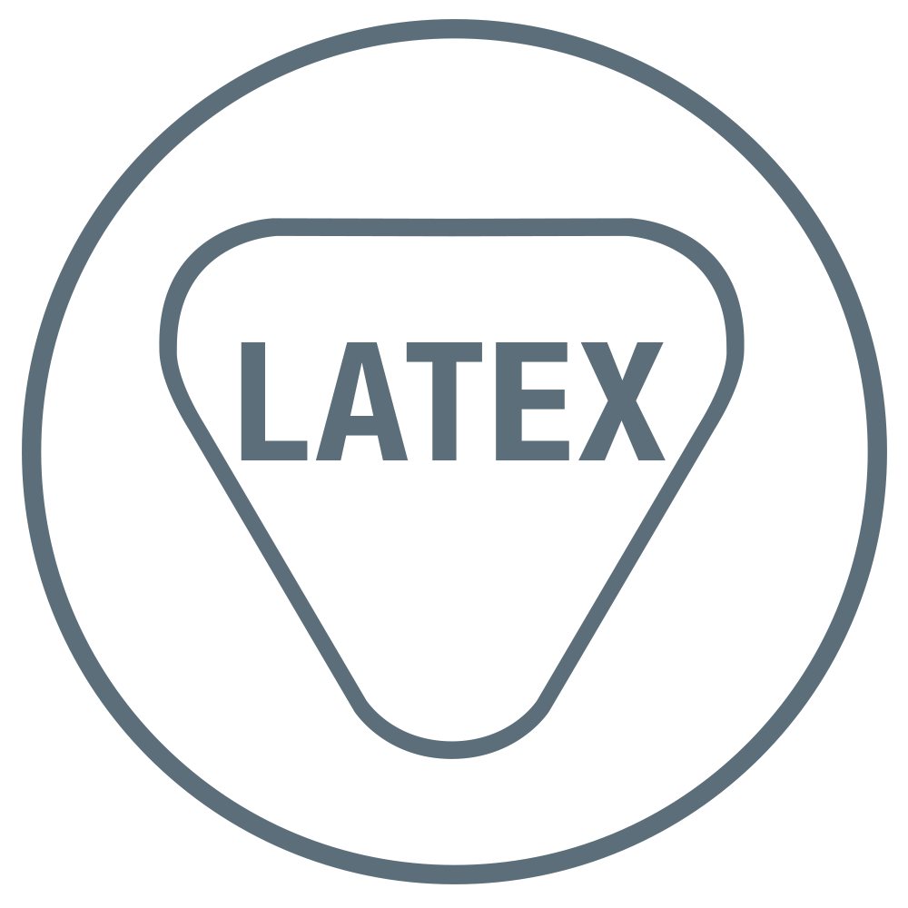 Latex icoon toont dat het product latex bevat.