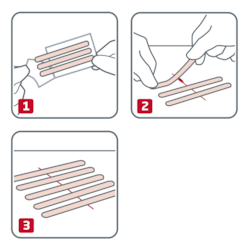 A Leukosan Strip sebzáró csík használata