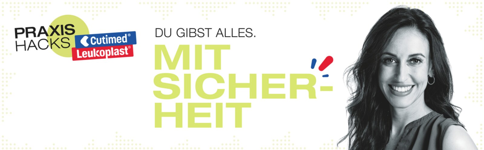 Du gibst alles. Mit Sicherheit.