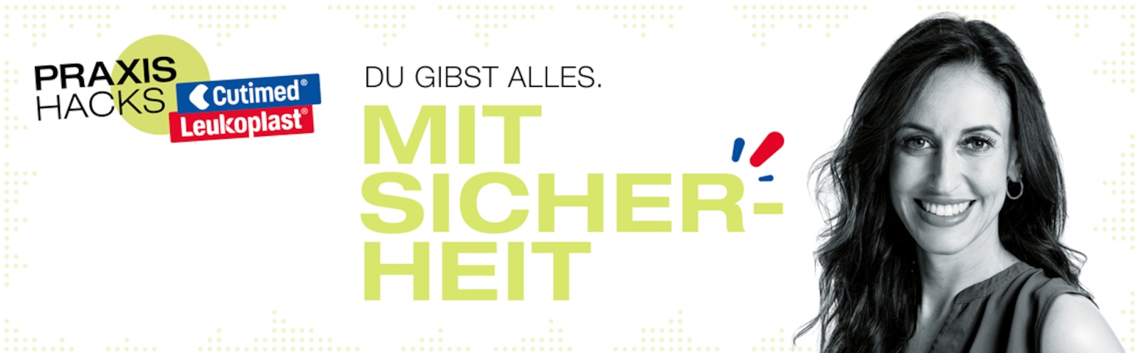 Du gibst alles. Mit Sicherheit.
