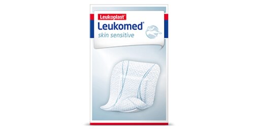 Verpakking Leukomed skin sensitive van Leukoplast.