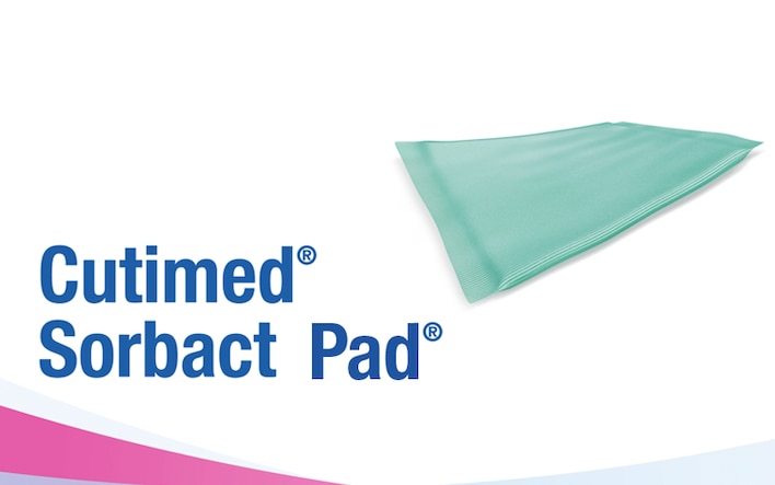 This video shows how Cutimed Sorbact Dressing Pad can be used to manage clean-to-infected, moderate-to-high exuding superficial wounds.  