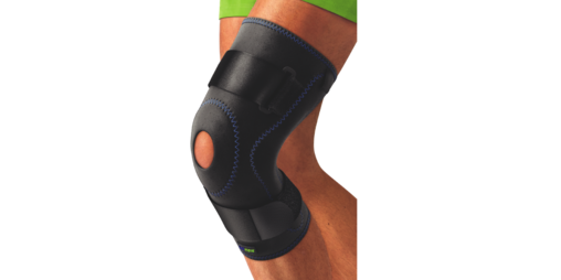 Actimove Sports Edition Knee Brace Adjustable Horseshoe Επιγονατίδα με Ρυθμιζόμενο πέταλο, Θηλιές δαχτύλων, Επιθέματα κονδύλων