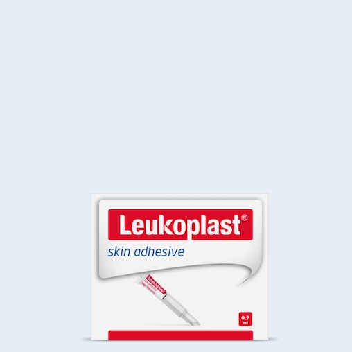 Leukoplast skin adhesive