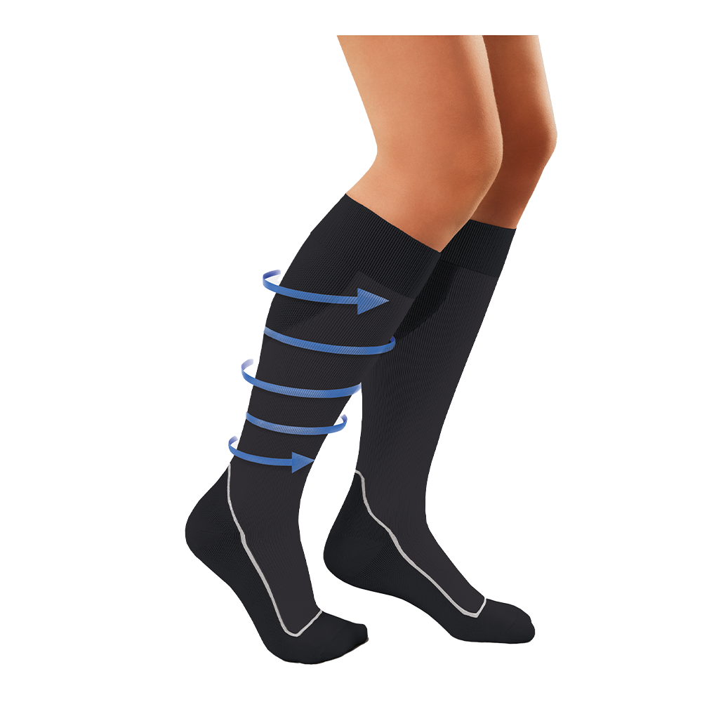 compression socks to reduce swelling