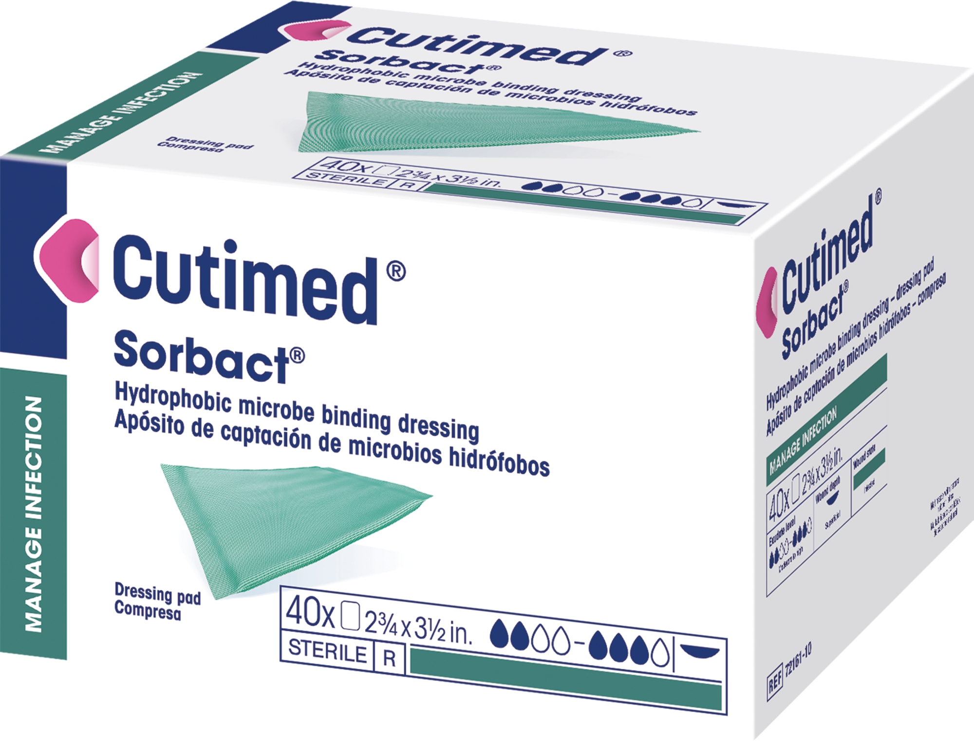 Cutimed Sorbact Dressing Pad hydrophobic Bacteria Binding Dressing cutimed-sorbact-dressing-pad-hydrophobic-bacteria-binding-dressing
