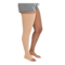 JOBST Relax open toe thigh-high compression socks in beige.