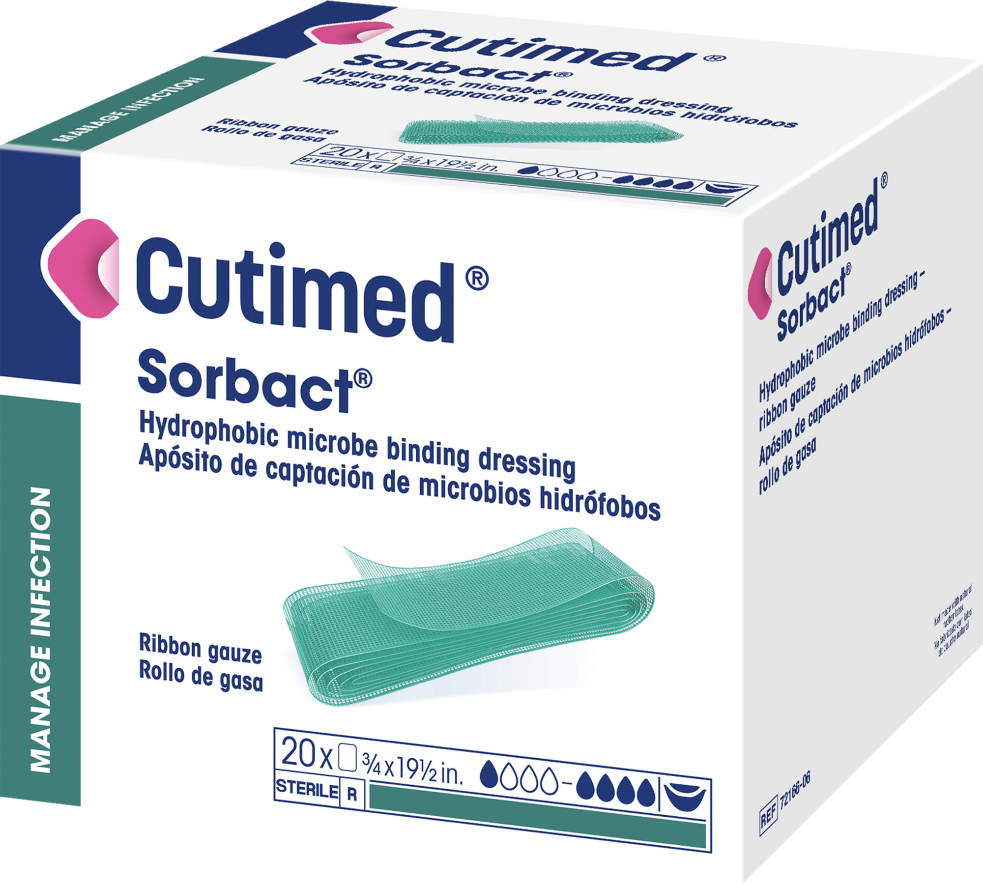 Cutimed® Sorbact® Ribbon Gauze