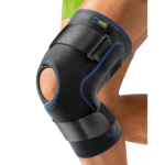 Actimove Sport térdrögzítő  Körbetekerhető, csuklós, párnázott rögzítő 
