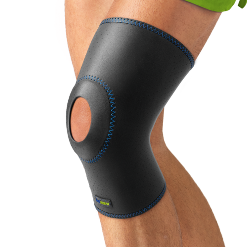 Actimove Sports Edition Knee Support with Open Patella on knee
