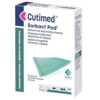 Image showing a packshot of Cutimed® Sorbact® Pad