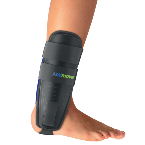 Actimove Professional Line TaloCast Ankle Brace on model

