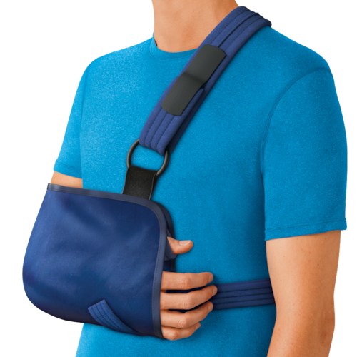 Actimove Professional Line Umerus Comfort Shoulder Immobilizer on model
