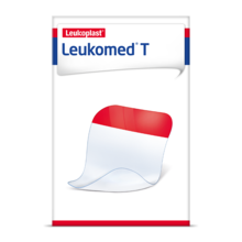 Imagem da frente da embalagem de Leukomed T da Leukoplast