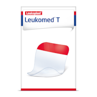Imagem da frente da embalagem de Leukomed T da Leukoplast