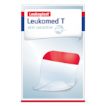 Vista frontale della confezione di Leukoplast Leukomed T