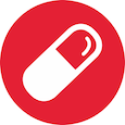 Icon representing medications