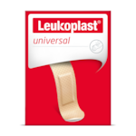 Bilde av fremsiden til emballasjen for Leukoplast Universal