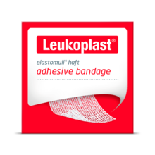 Packshot front view of Elastomull haft by Leukoplast