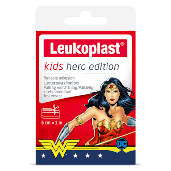 Leukoplast Kids Hero edition Wonder Woman Website Packshot Front