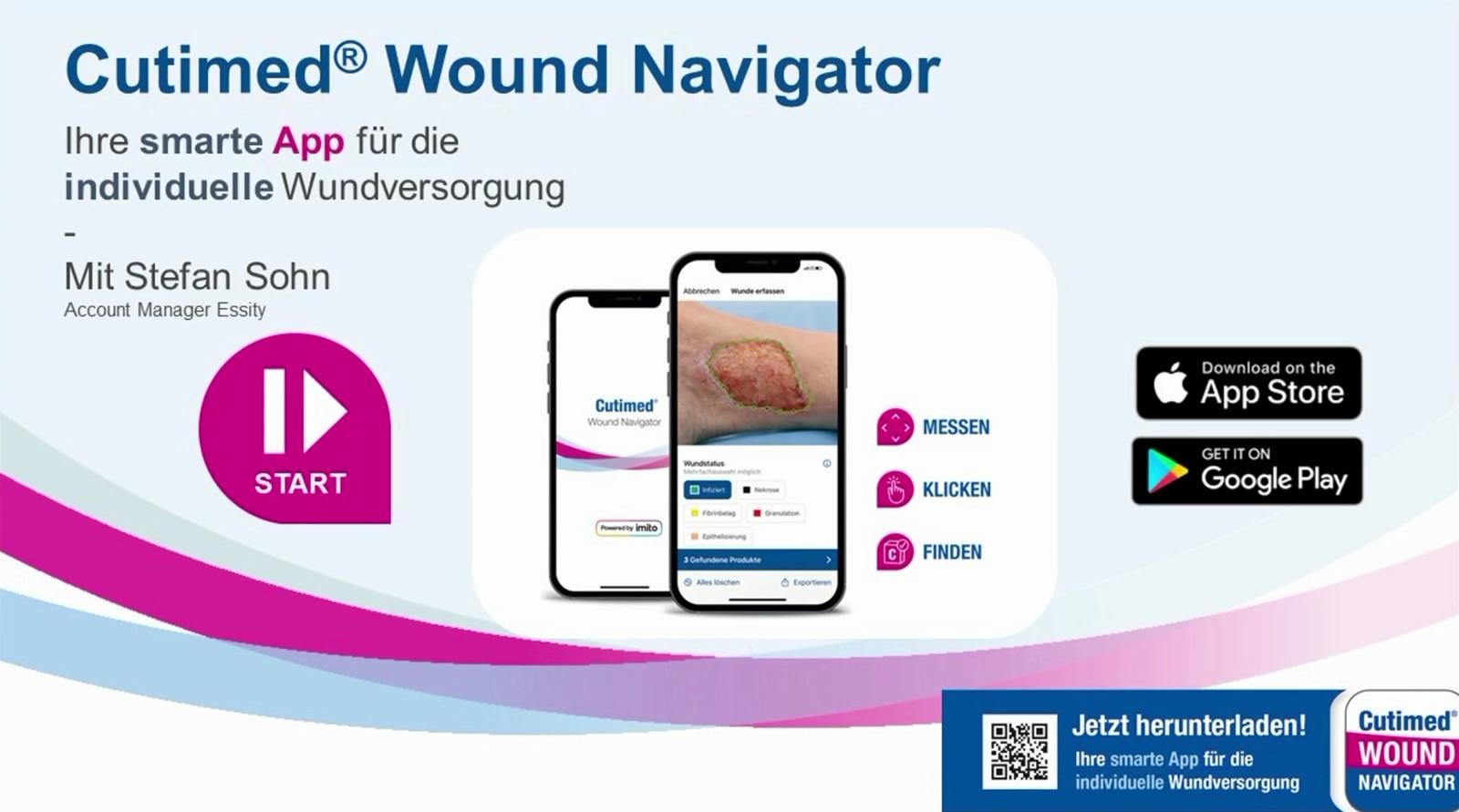 Vorteile mit der Cutimed Wound Navigator App in der Wundversorgung