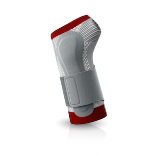 Widok z tyłu ortezy nadgarstka Actimove Professional Line ManuMotion w kolorze białym
