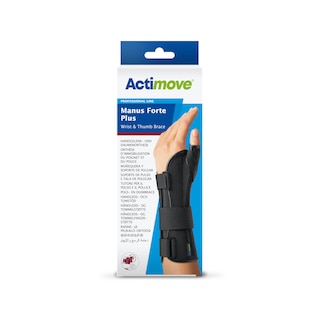 Pack of Actimove Professional Line Manus Forte Plus Wrist and Thumb Brace
