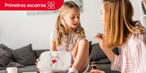 Kit de primeiros socorros para o lar