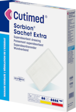 Obrázok znázorňujúci balenie Cutimed® Sorbion® Sachet Extra 
