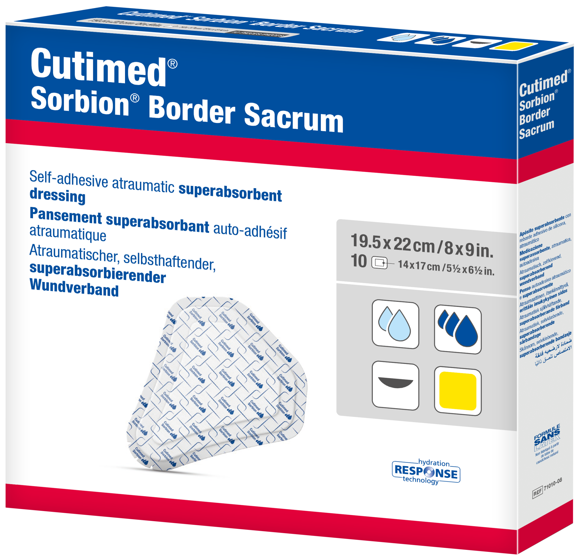 Cutimed® Sorbion® Border Sacrum
