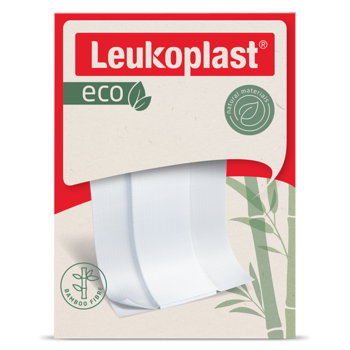 Predný pohľad na obal produktu Leukoplast eco Dressing Length