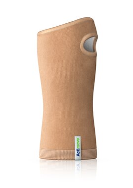 Beżowy stabilizator nadgarstka Actimove do stosowania w leczeniu zapalenia stawów 