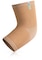 Beige knitted Actimove Arthritis Care Elbow Support with heat reflecting technology