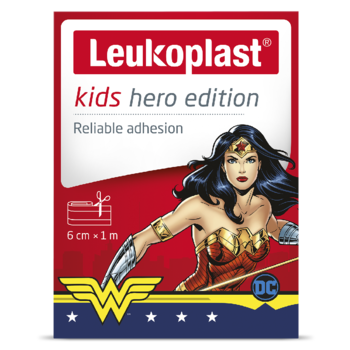 Leukoplast kids hero edition wonder woman packshot front