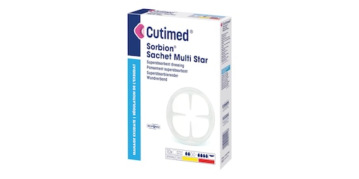 Cutimed® Sorbion® Sachet Multi Star